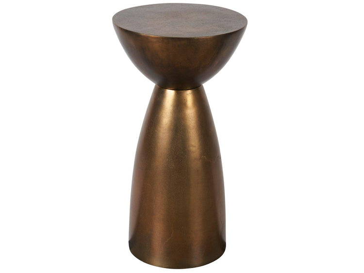 Universal Furniture - New Modern - Elemental Side Table - Bronze - 5th Avenue Furniture