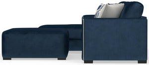 Jackson - Jetson - Sectional, Accent Pillows & Cocktail Ottoman Set - 5th Avenue Furniture