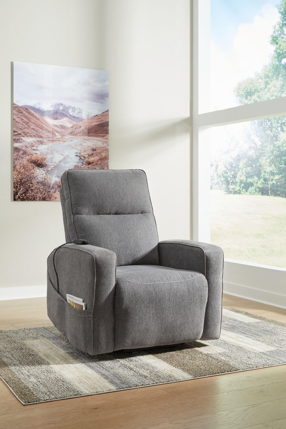 Signature Design by Ashley® - Starganza - Power Lift Recliner - 5th Avenue Furniture