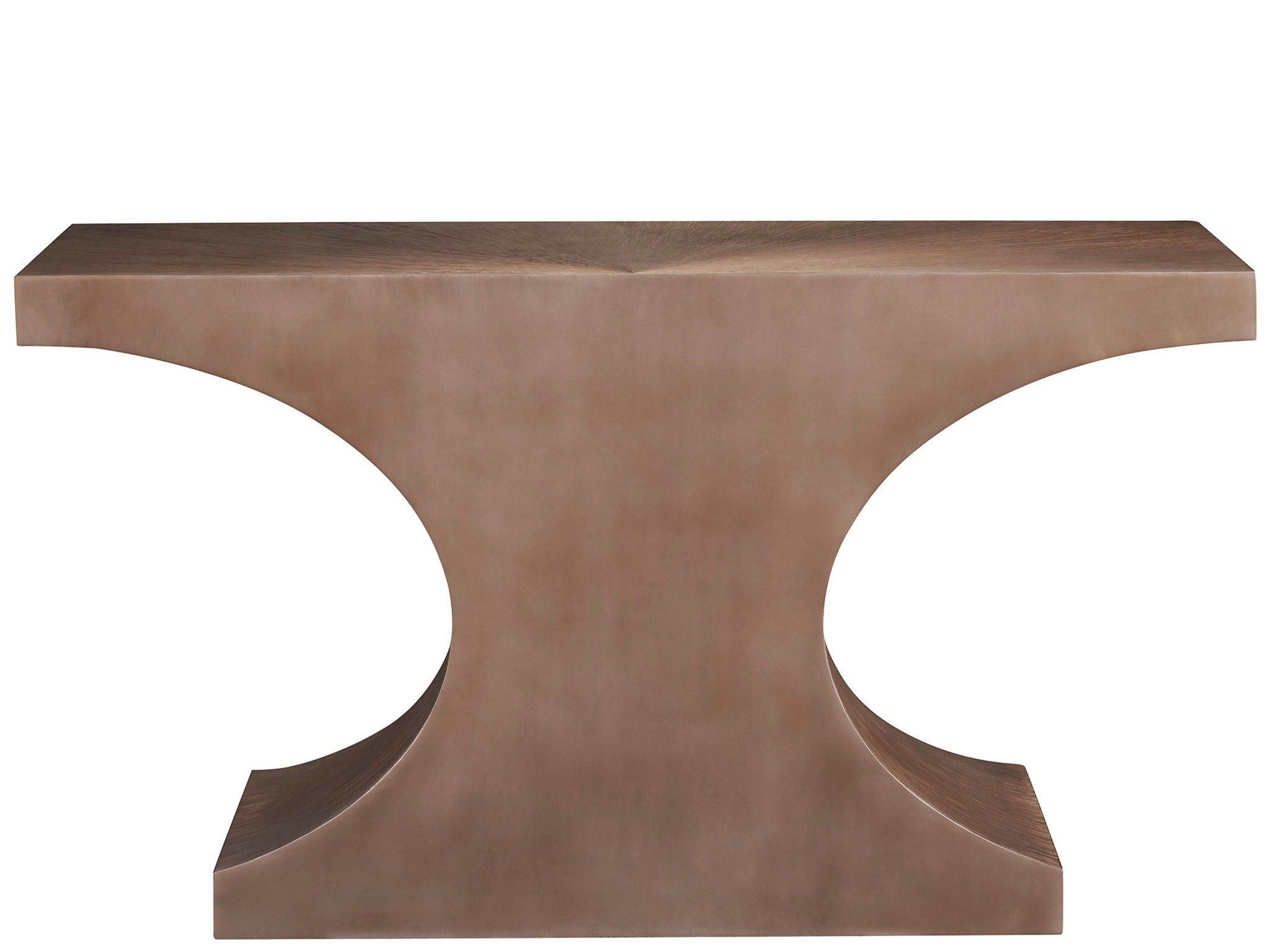 Universal Furniture - New Modern - Leander Console Table - Bronze - 5th Avenue Furniture