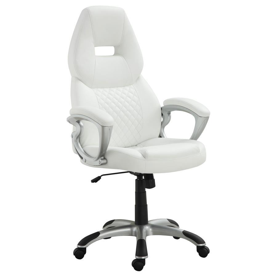 Bruce - Upholstered Adjustable Home Office Desk Chair