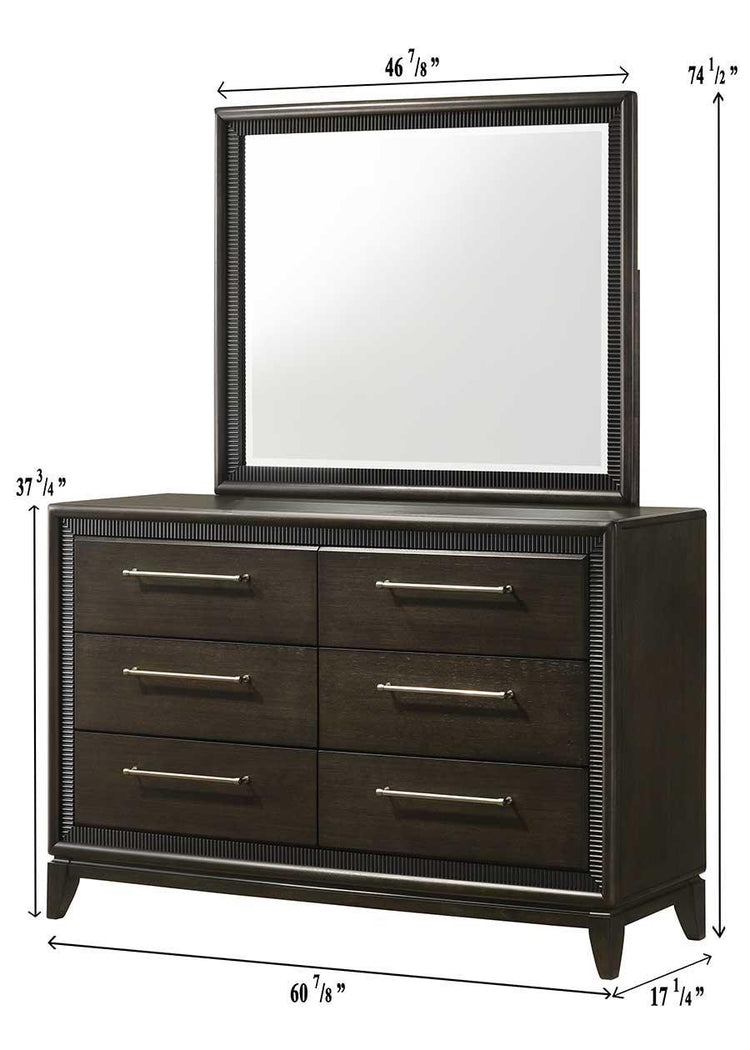 Crown Mark - Saratoga - Dresser - 5th Avenue Furniture