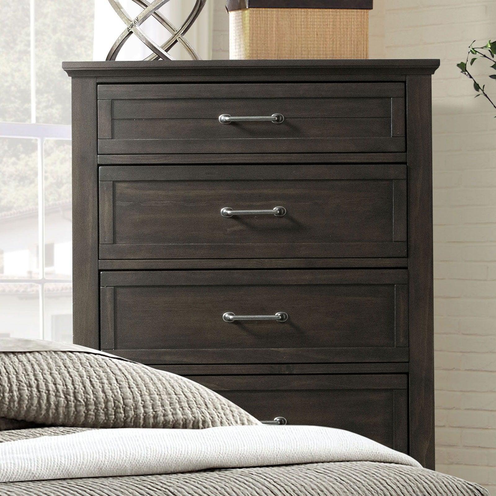 Furniture of America - Alaina - Chest - Walnut - 5th Avenue Furniture