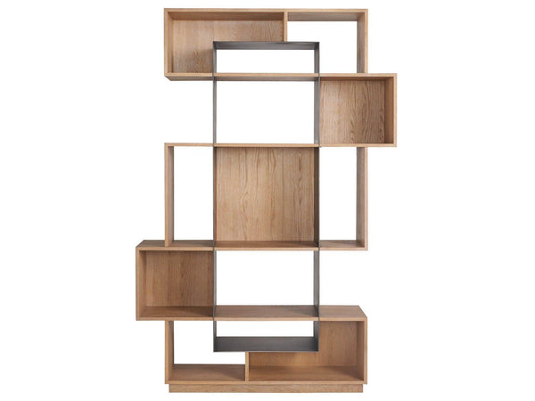 Universal Furniture - New Modern - Jaxon Etagere - Light Brown - 5th Avenue Furniture