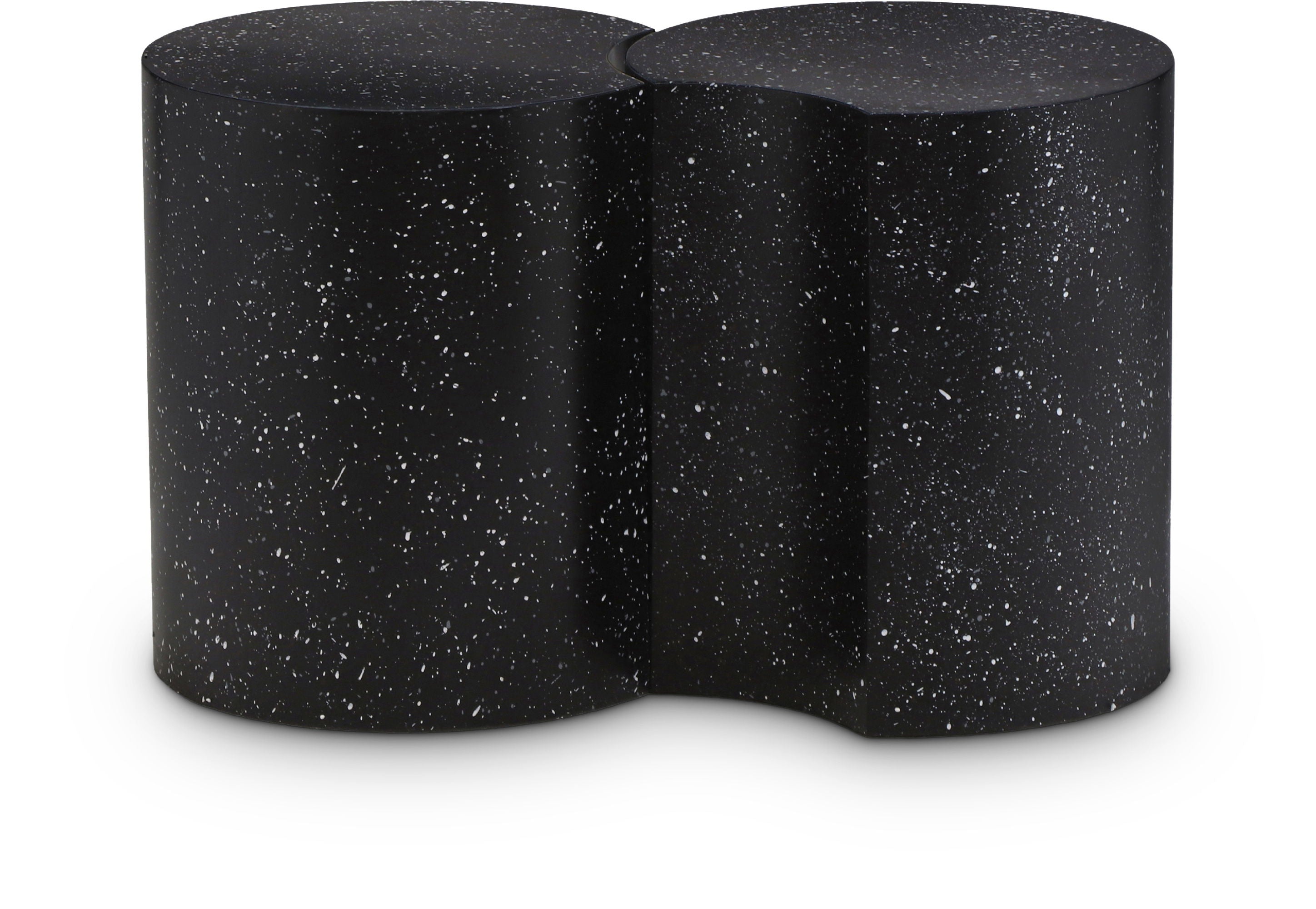 Dimple - End Table - Terazzo Finish