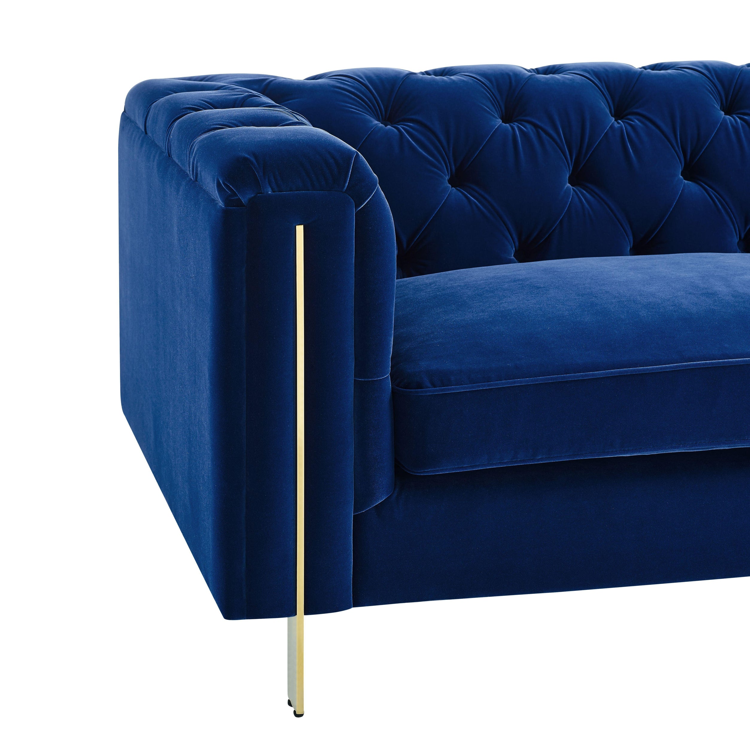 Steve Silver Furniture - Charlene - Velvet Sofa And Loveseat - 5th Avenue Furniture