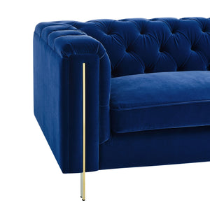 Steve Silver Furniture - Charlene - Velvet Sofa And Loveseat - 5th Avenue Furniture