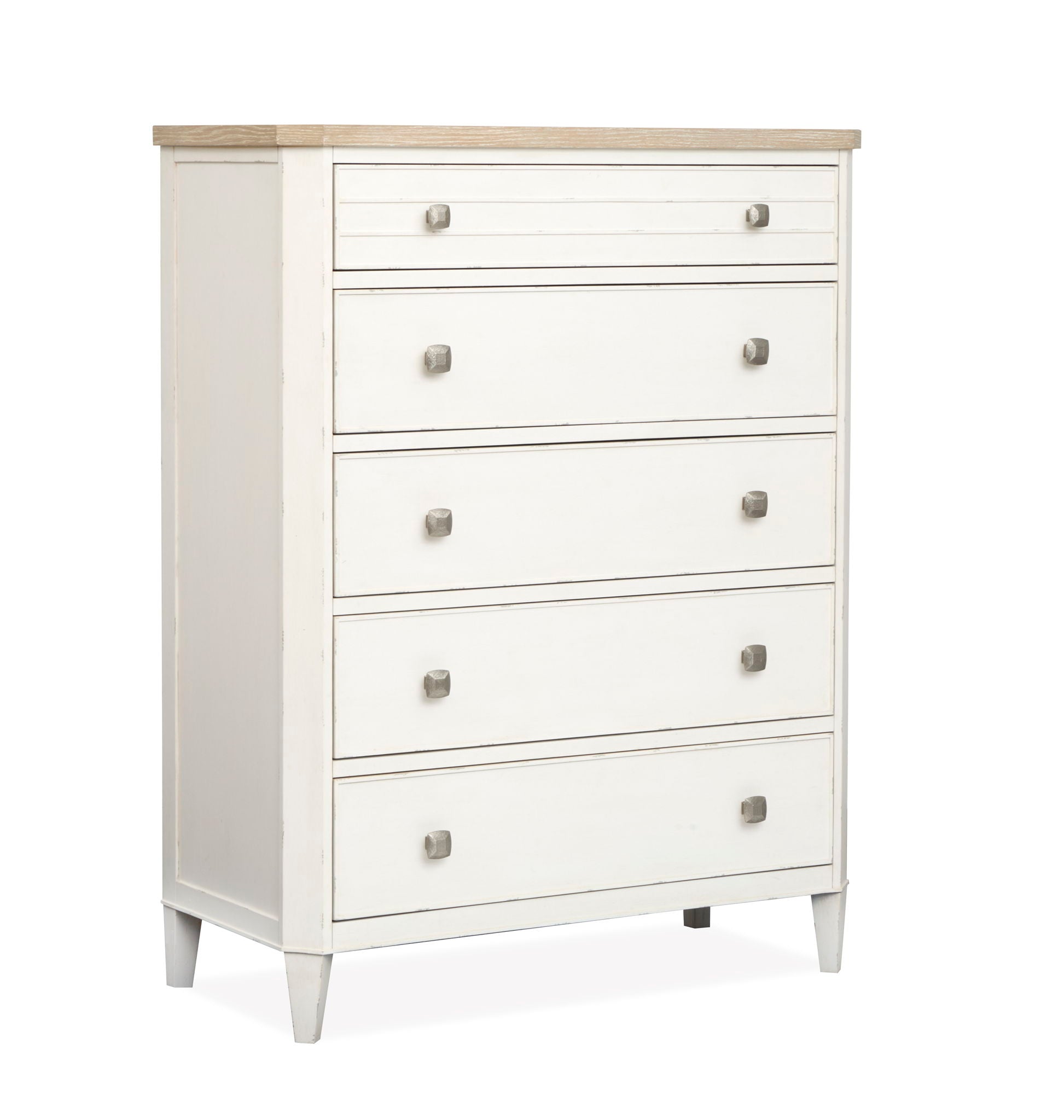 Echo Isles - Drawer Chest - Sea Pearl And Driftwood