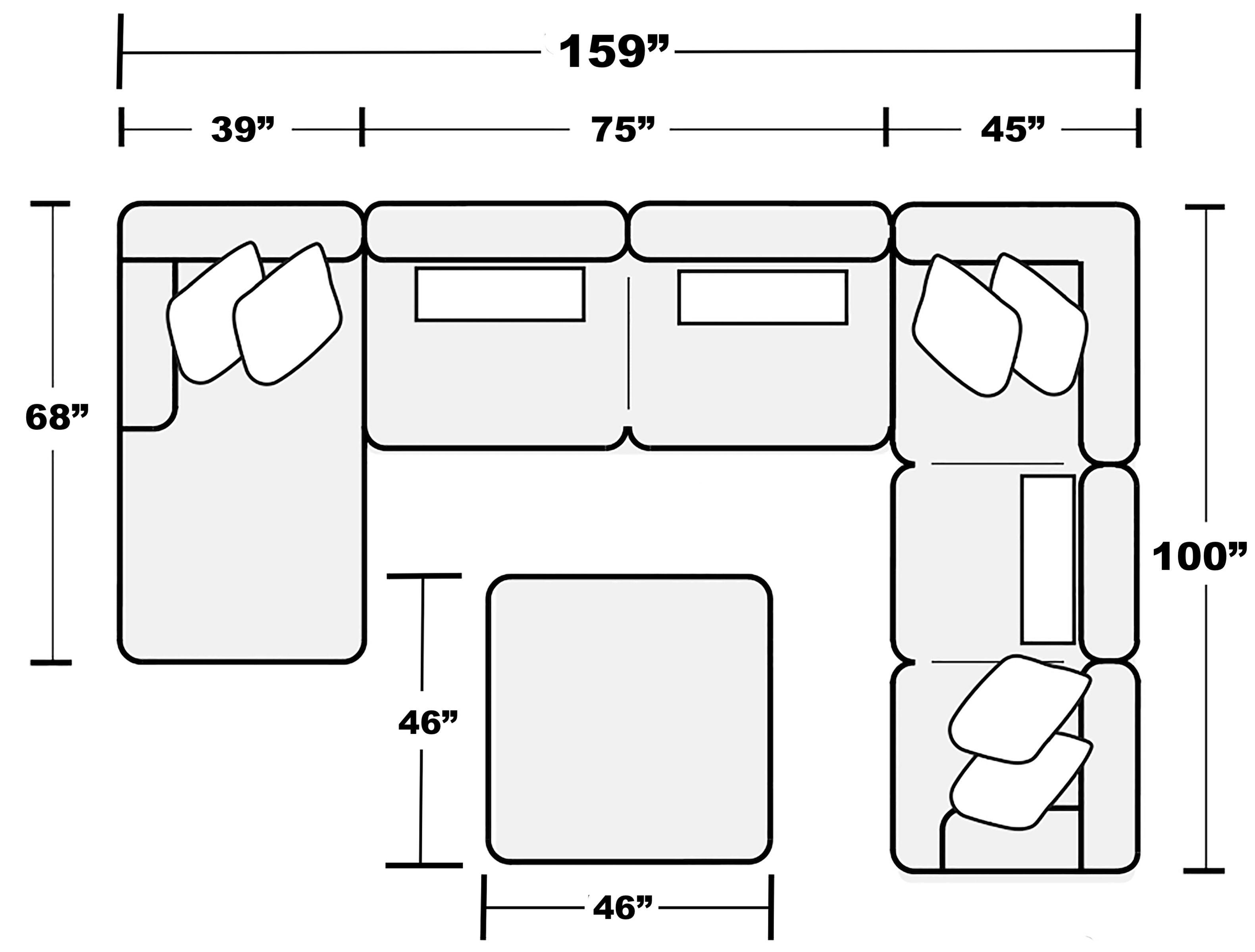 Jackson - Logan - Upholstered Sectional Set - 5th Avenue Furniture