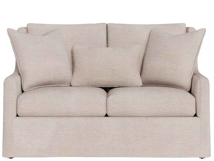 Universal Furniture - Hudson - Slipcover Loveseat, Special Order - Beige - 5th Avenue Furniture