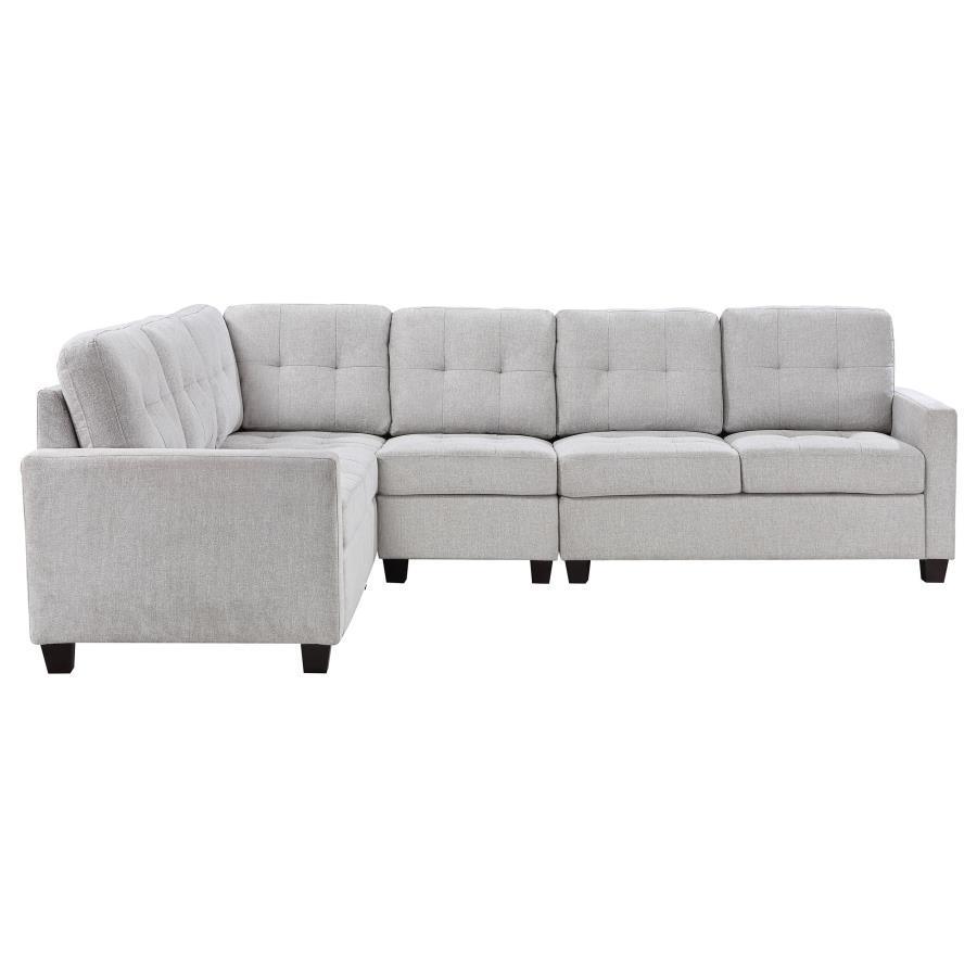 Coaster Fine Furniture - Georgina - 4-piece Upholstered Modular Sectional Sofa - 5th Avenue Furniture