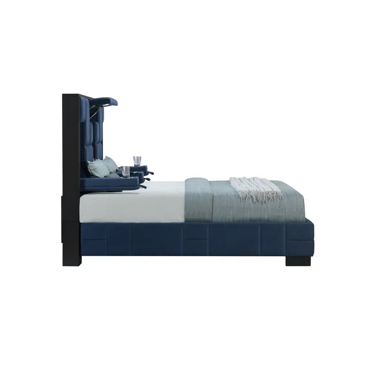 Oscar Navy Blue - Bed
