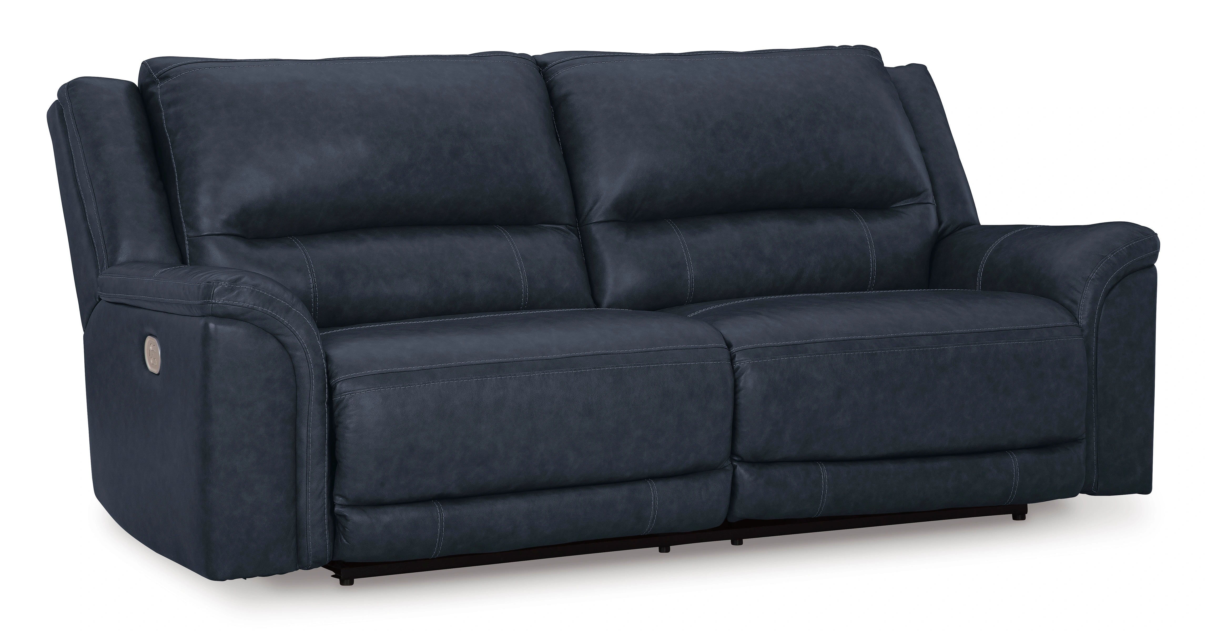 Trasimeno - Power Reclining Sofa w/ Adj Headrest - Ocean