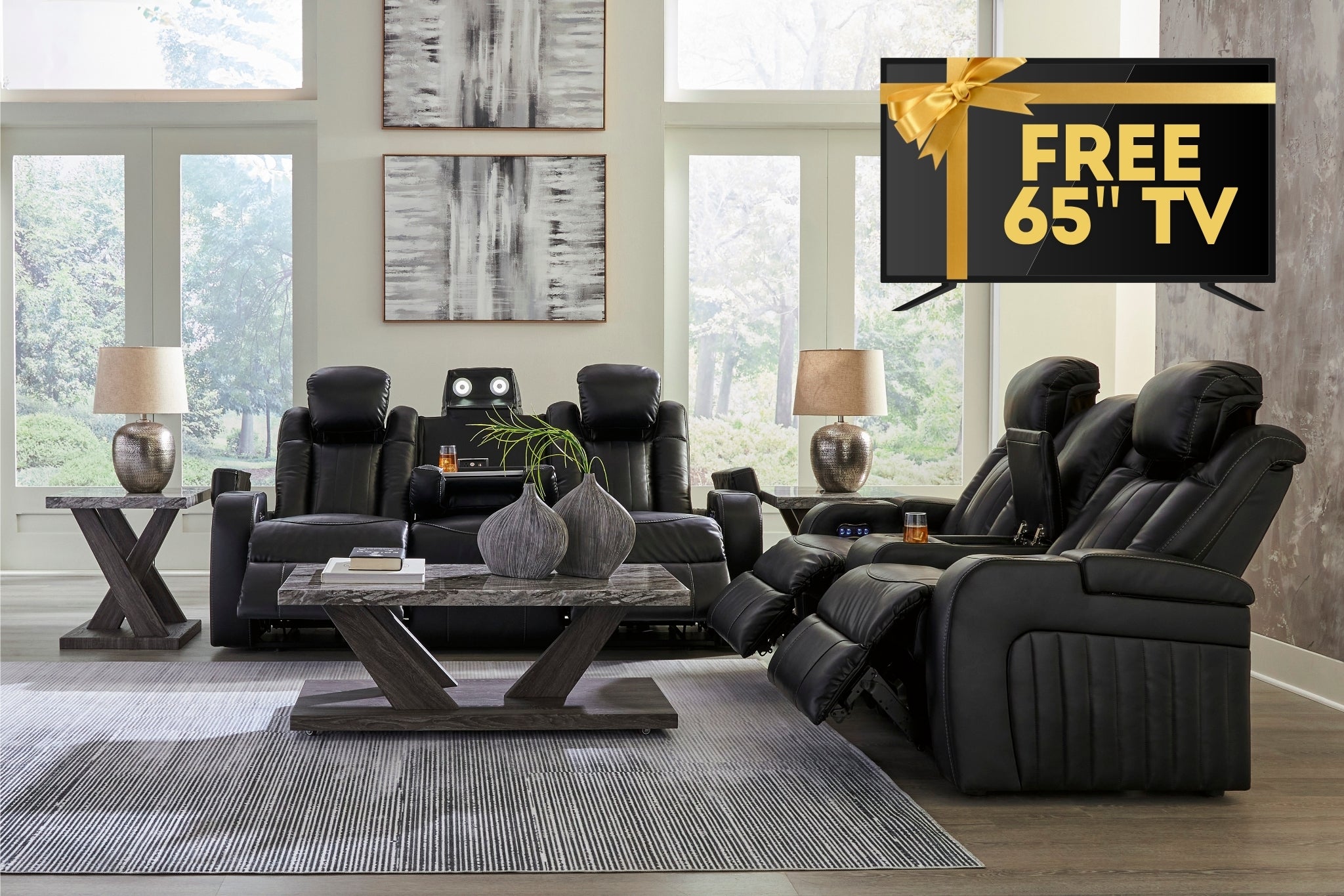 Shadowridge - Power Reclining Sofa & Loveseat