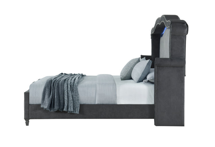 Vanna - Bed - Gray