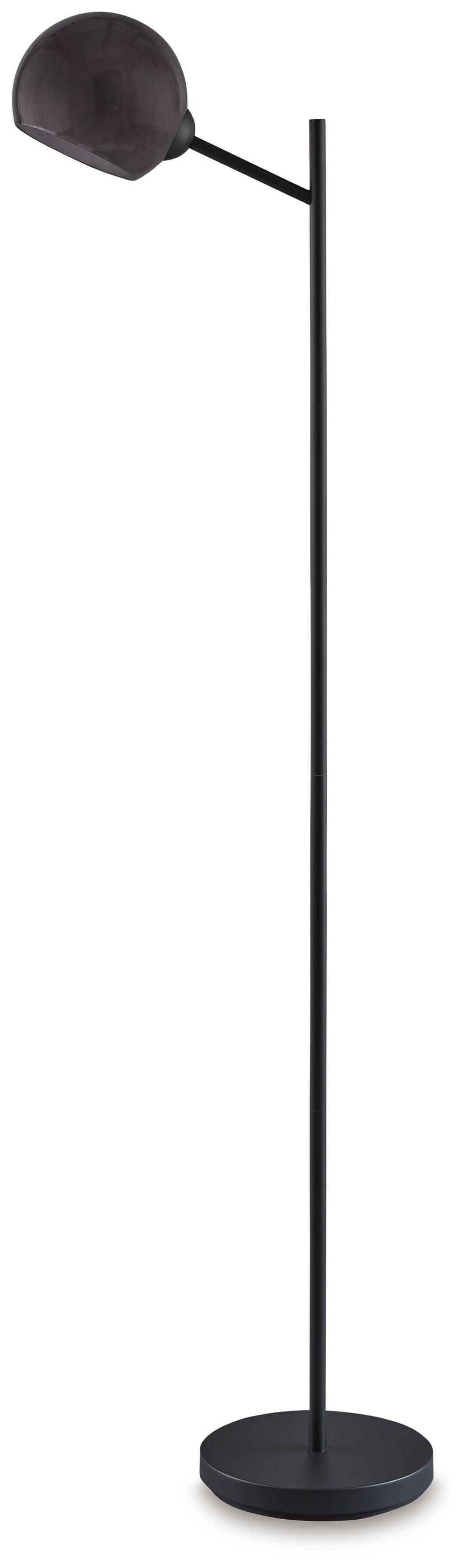 Signature Design by Ashley® - Abanson - Black - Metal Floor Lamp - 5th Avenue Furniture