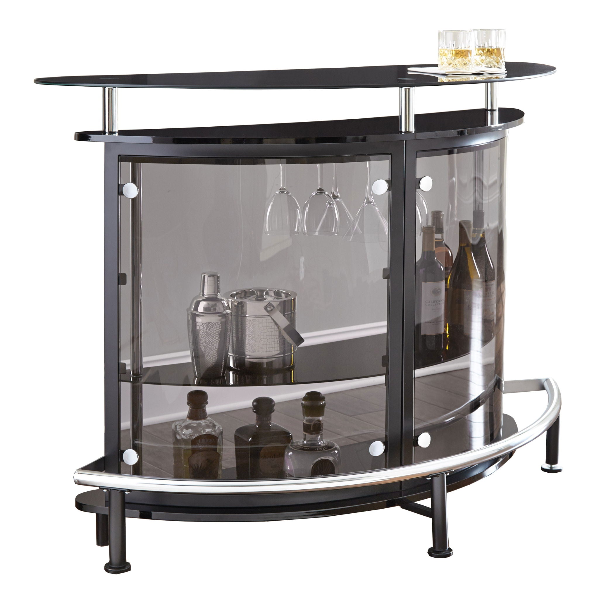 Ariana - Bar Table Or Server - Black