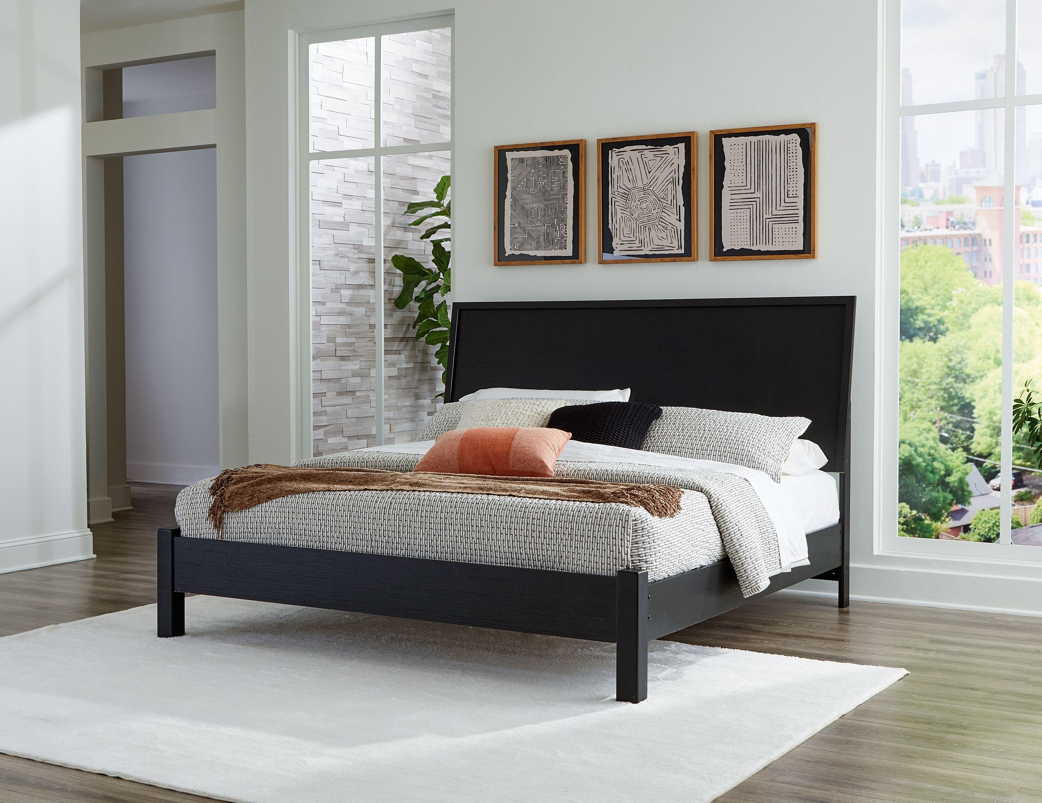 Signature Design by Ashley® - Danziar - Panel Bed With Low Footboard - 5th Avenue Furniture