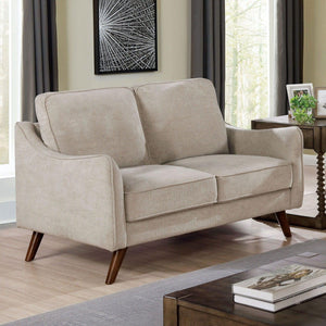 Furniture of America - Maxime - Loveseat - Pearl Silver - 5th Avenue Furniture