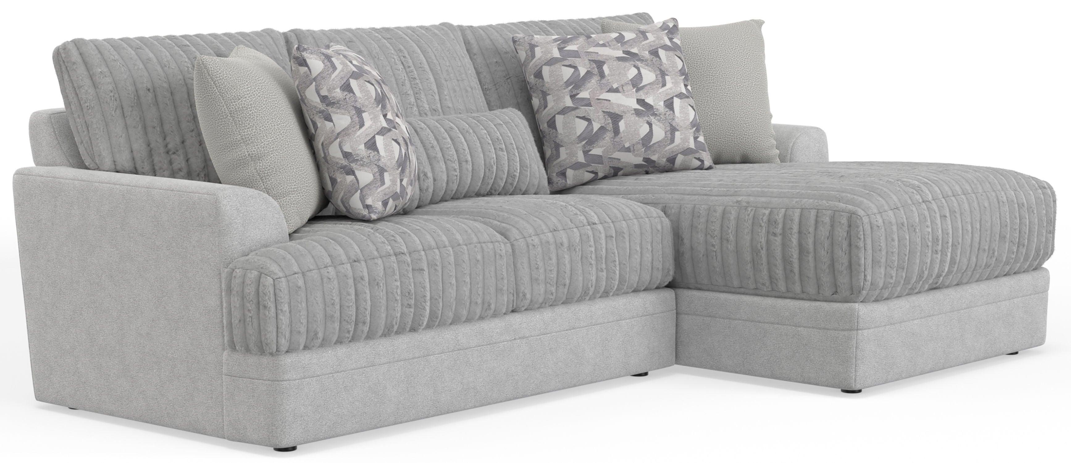 Jackson - Titan - Sectional With Comfort Coil Seating And Accent Pillows - 5th Avenue Furniture