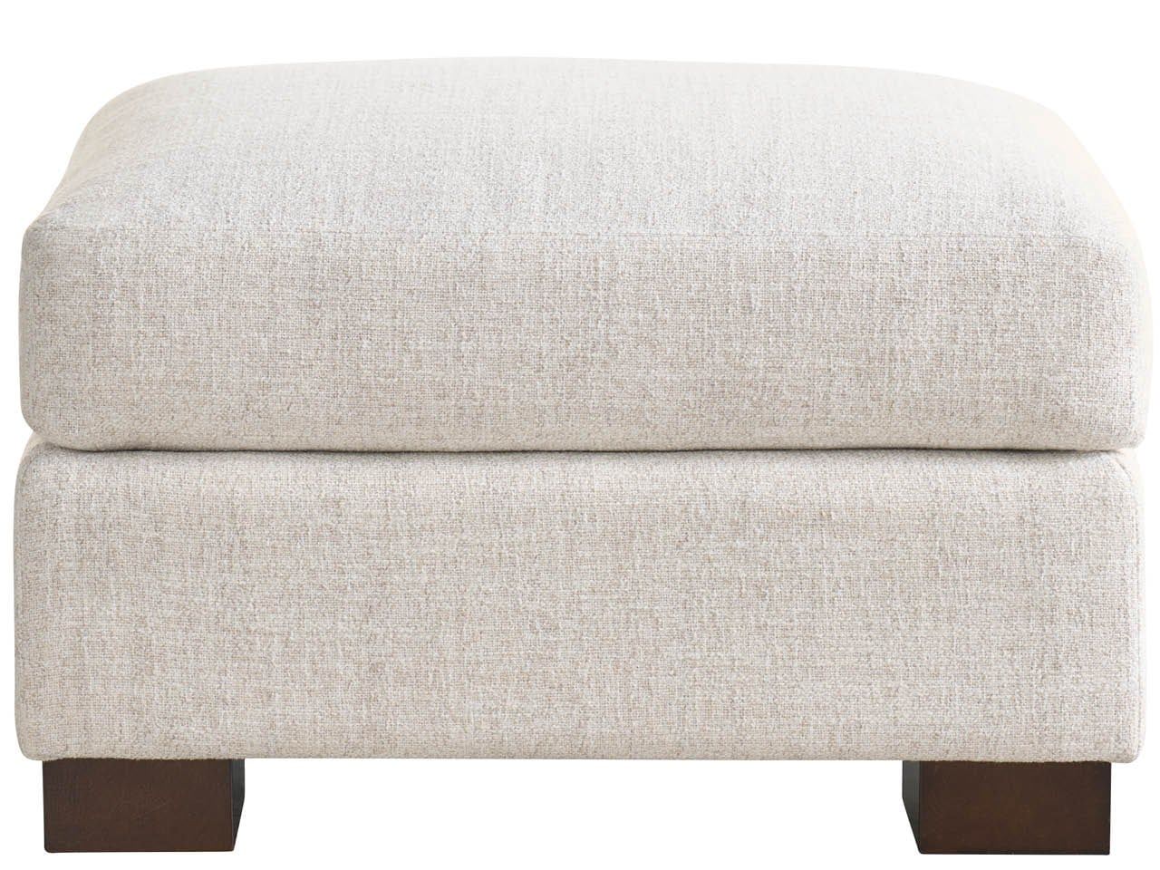 Brooklyn - Ottoman - Pearl Silver