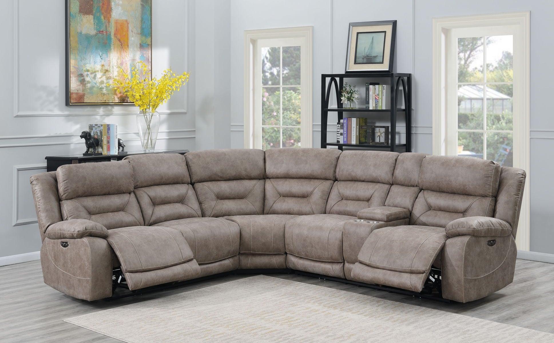 Steve Silver Furniture - Aria - 3 Piece Reclining Sectional - 5th Avenue Furniture