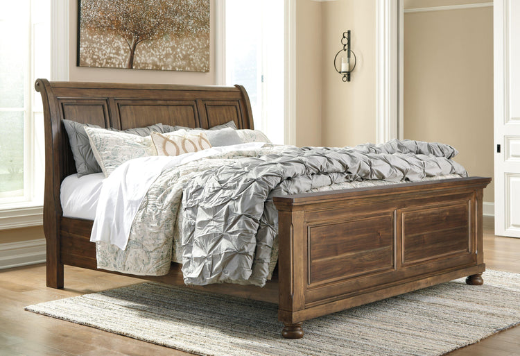 Signature Design by Ashley® - Flynnter - Sleigh Bed - 5th Avenue Furniture