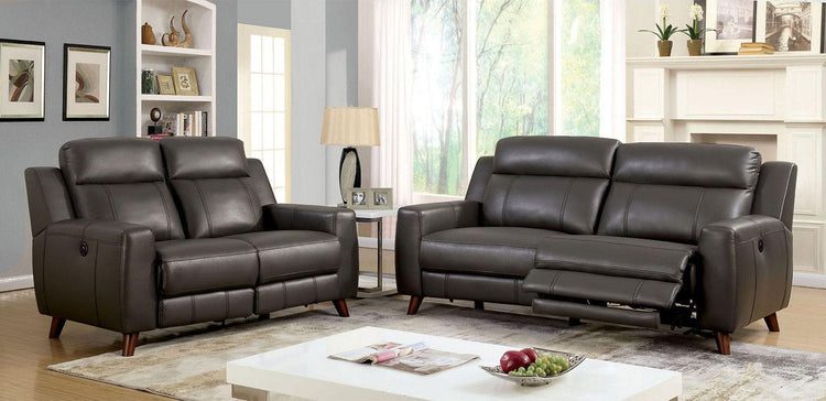 Furniture of America - Rosalynn - Power Sofa - Gray - 5th Avenue Furniture