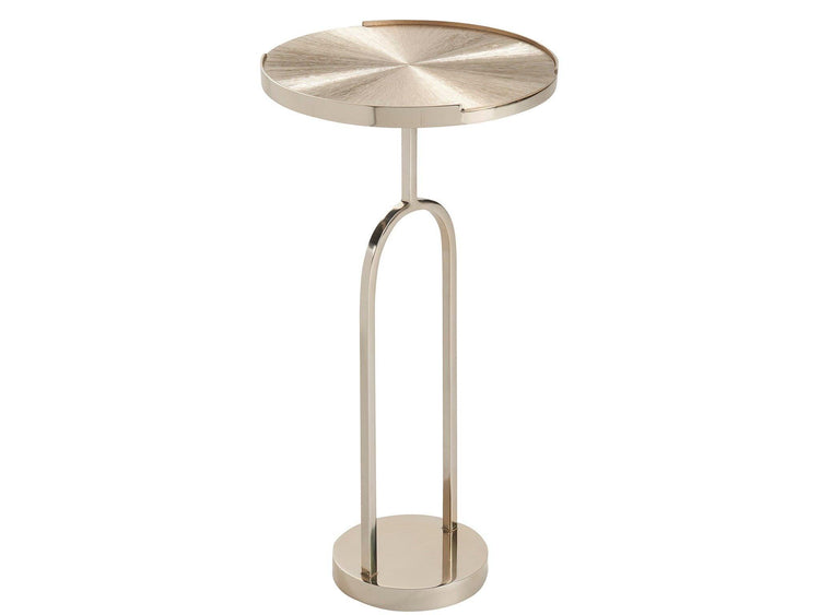 Universal Furniture - New Modern - Fawn Martini Table - Pearl Silver - 5th Avenue Furniture