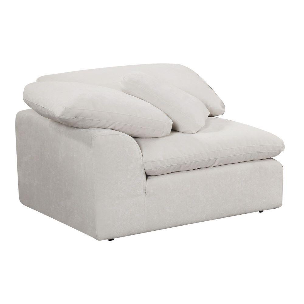 ACME - Naveen - Modular Wedge With Pillow - Ivory - 5th Avenue Furniture