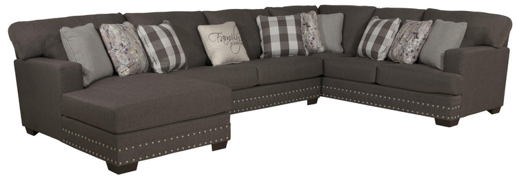 Jackson - Crawford - Sectional With Accent Pillows - 5th Avenue Furniture