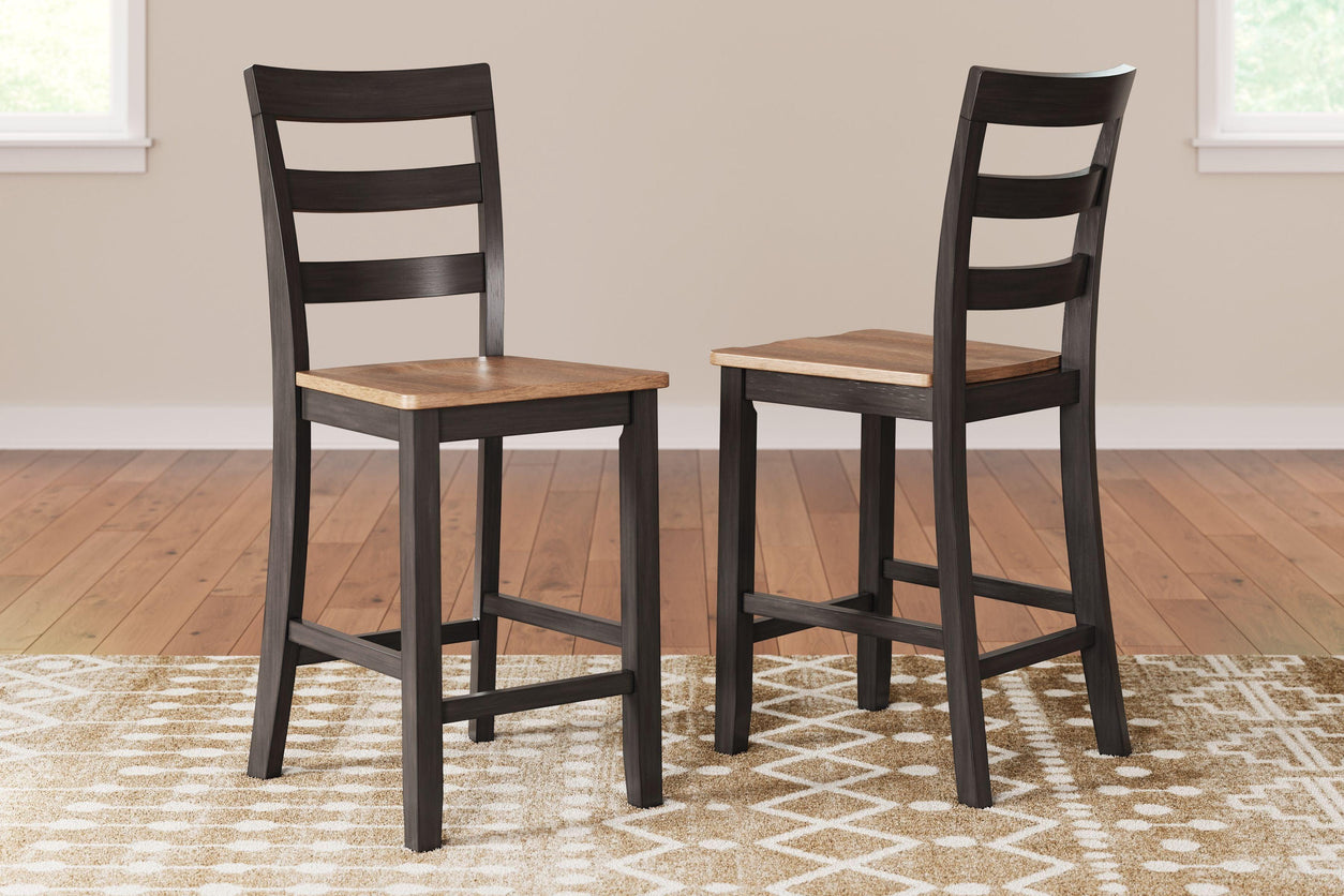 Signature Design by Ashley® - Gesthaven - Barstool (Set of 2) - 5th Avenue Furniture