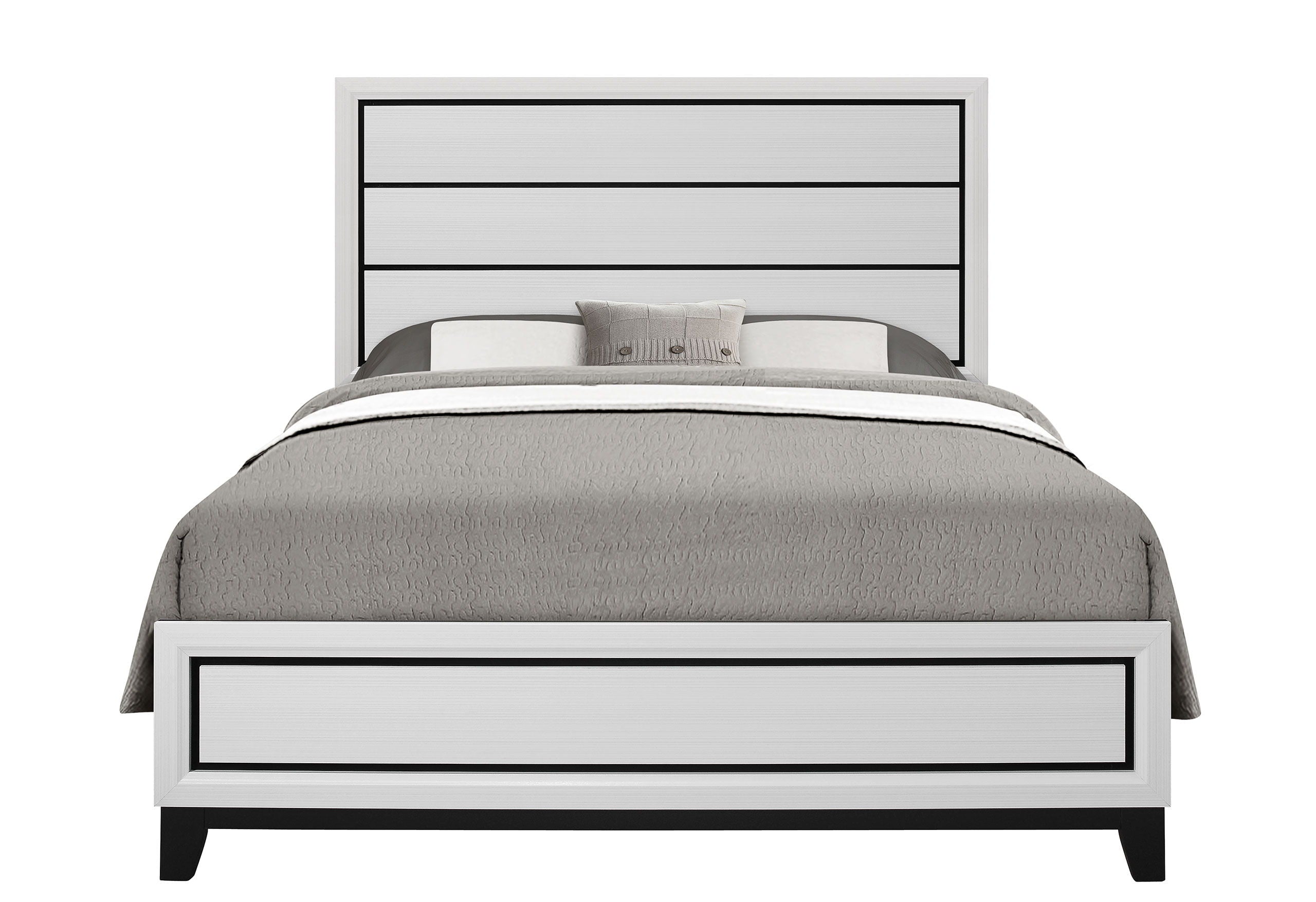 Kate - Queen Bed - White