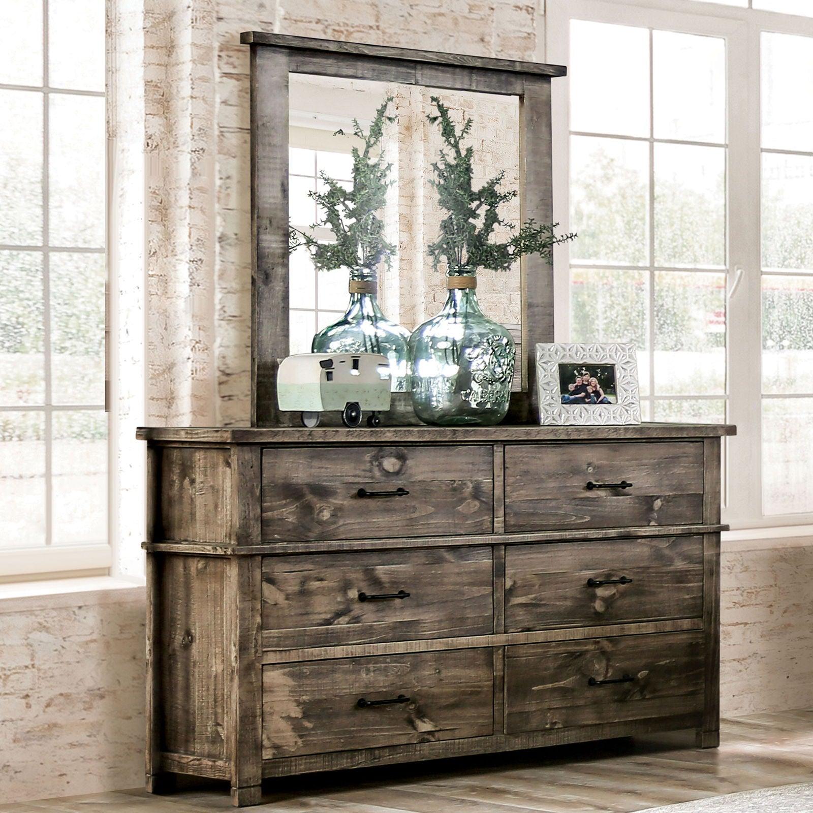 Furniture of America - Woodburn - Dresser - Ash Brown - 5th Avenue Furniture