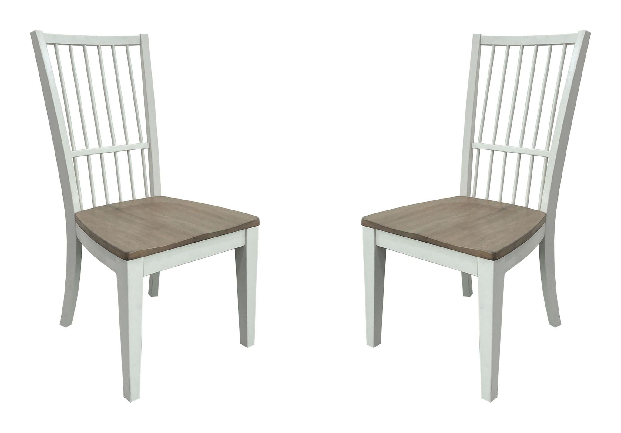 Americana Modern Dining - Spindle Back Dining Chair (Set of 2) - Cotton