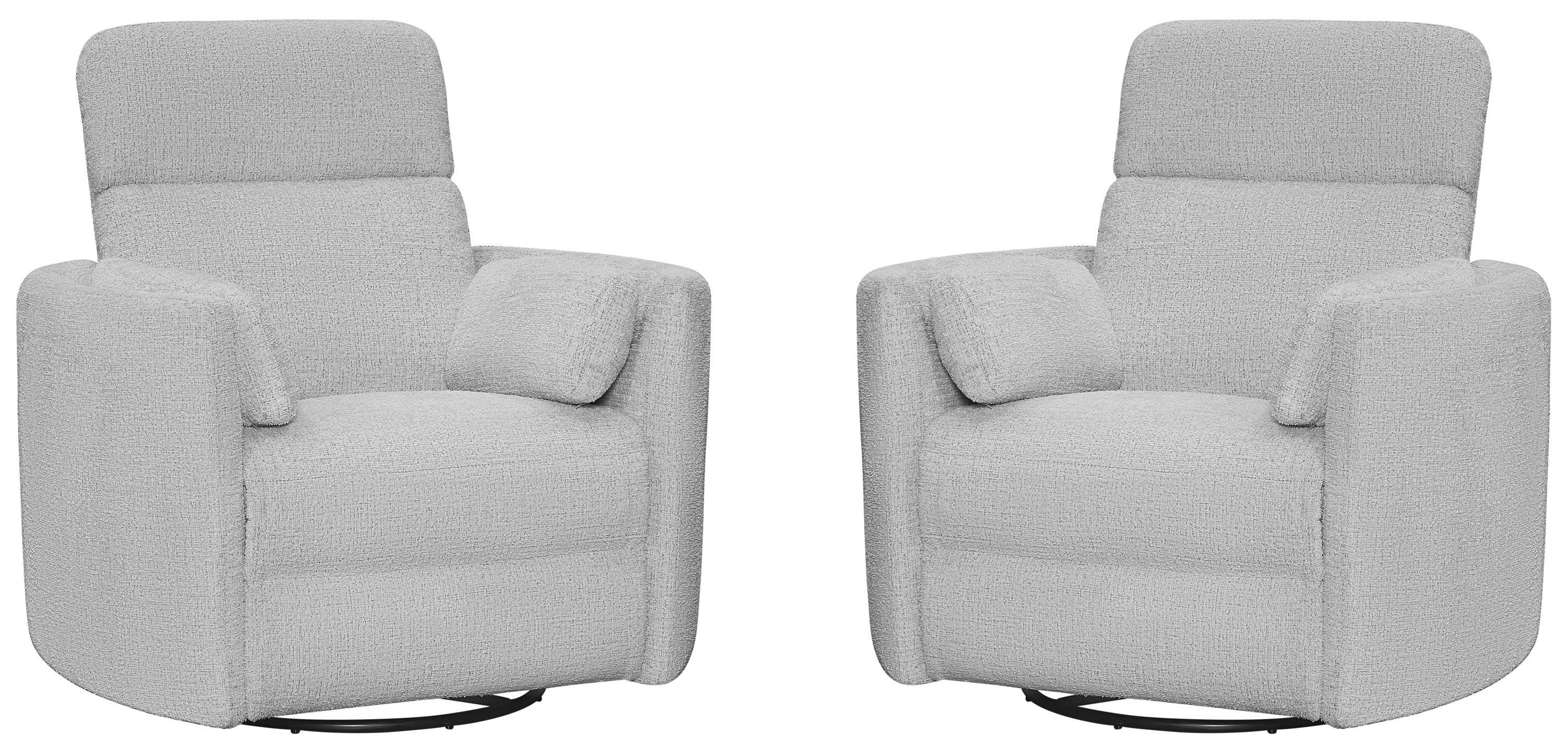 Radius - Manual Swivel Recliner (Set of 2)