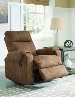 Signature Design by Ashley® - Edenwold - Brindle - Rocker Recliner - 5th Avenue Furniture