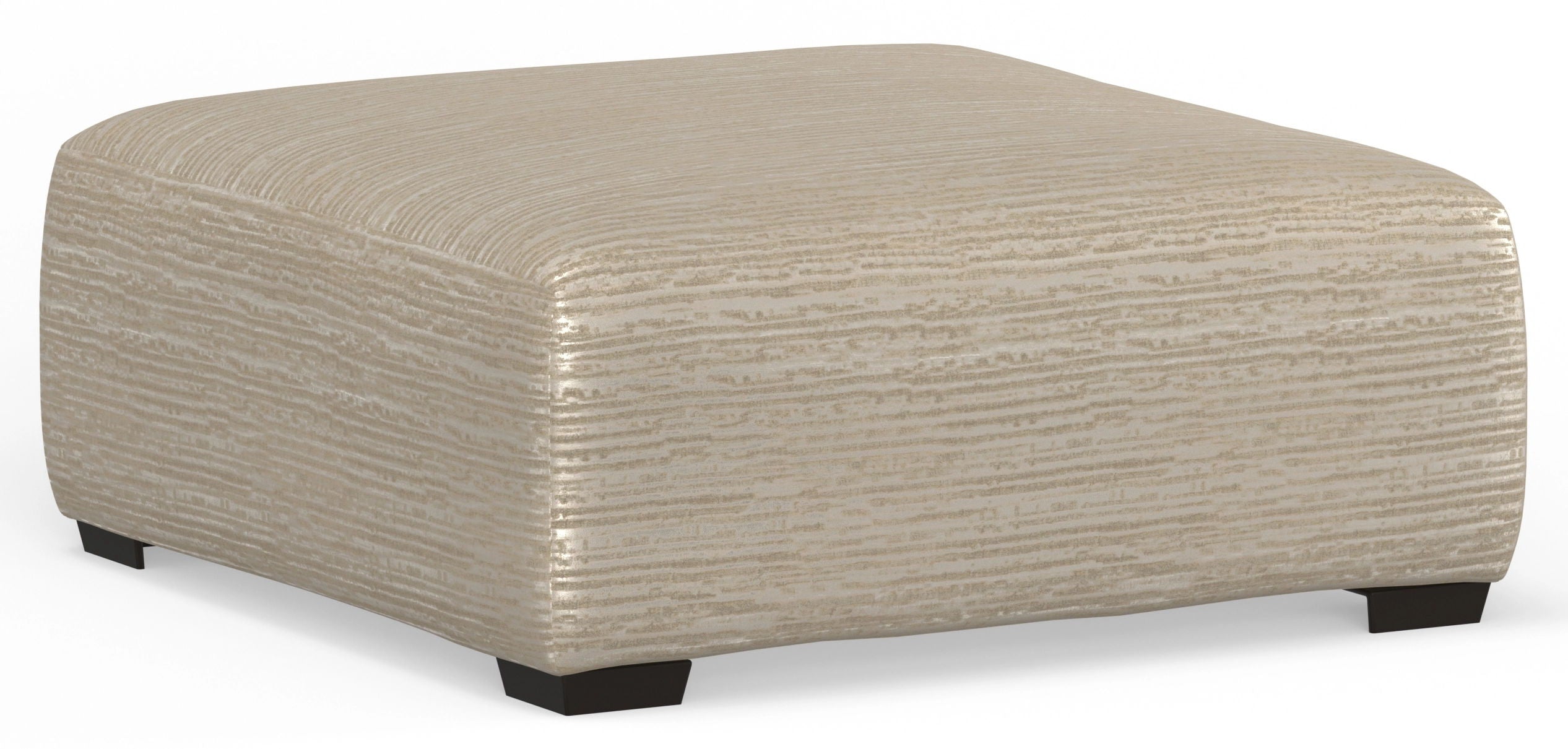 Hyde Park - Cocktail Ottoman - Porcelain