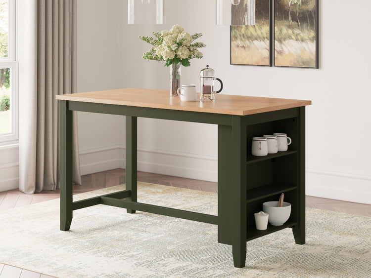 Signature Design by Ashley® - Gesthaven - Rectangular Dining Room Counter Table - 5th Avenue Furniture