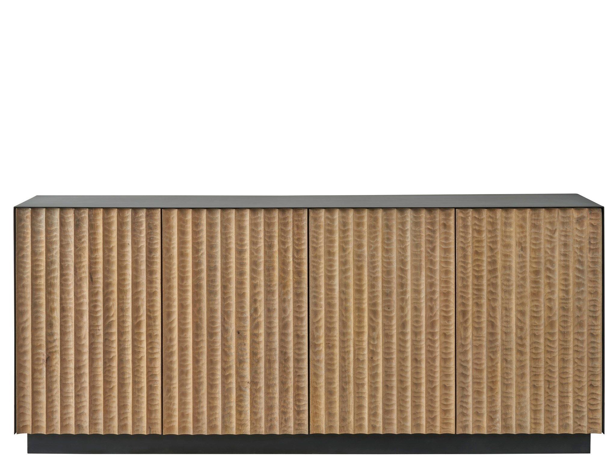 Universal Furniture - New Modern - Noir Credenza - Light Brown - 5th Avenue Furniture