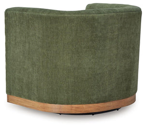 Signature Design by Ashley® - Jersonlow - Forest Green - Swivel Chair - 5th Avenue Furniture