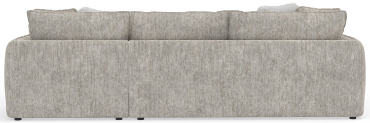 Jackson - Bucktown - 2 Piece Sofa / Chaise With Extra Thick Cuddler Seat Cushions & Cocktail Ottoman - 5th Avenue Furniture