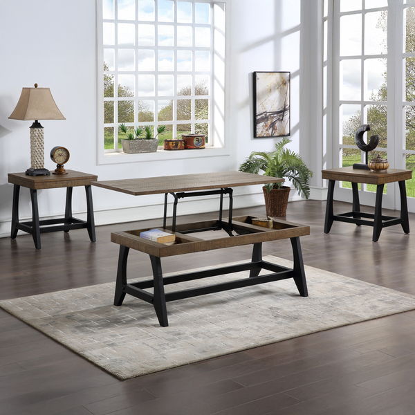 Ralston - 3 Piece Occasional Table Set - Brown