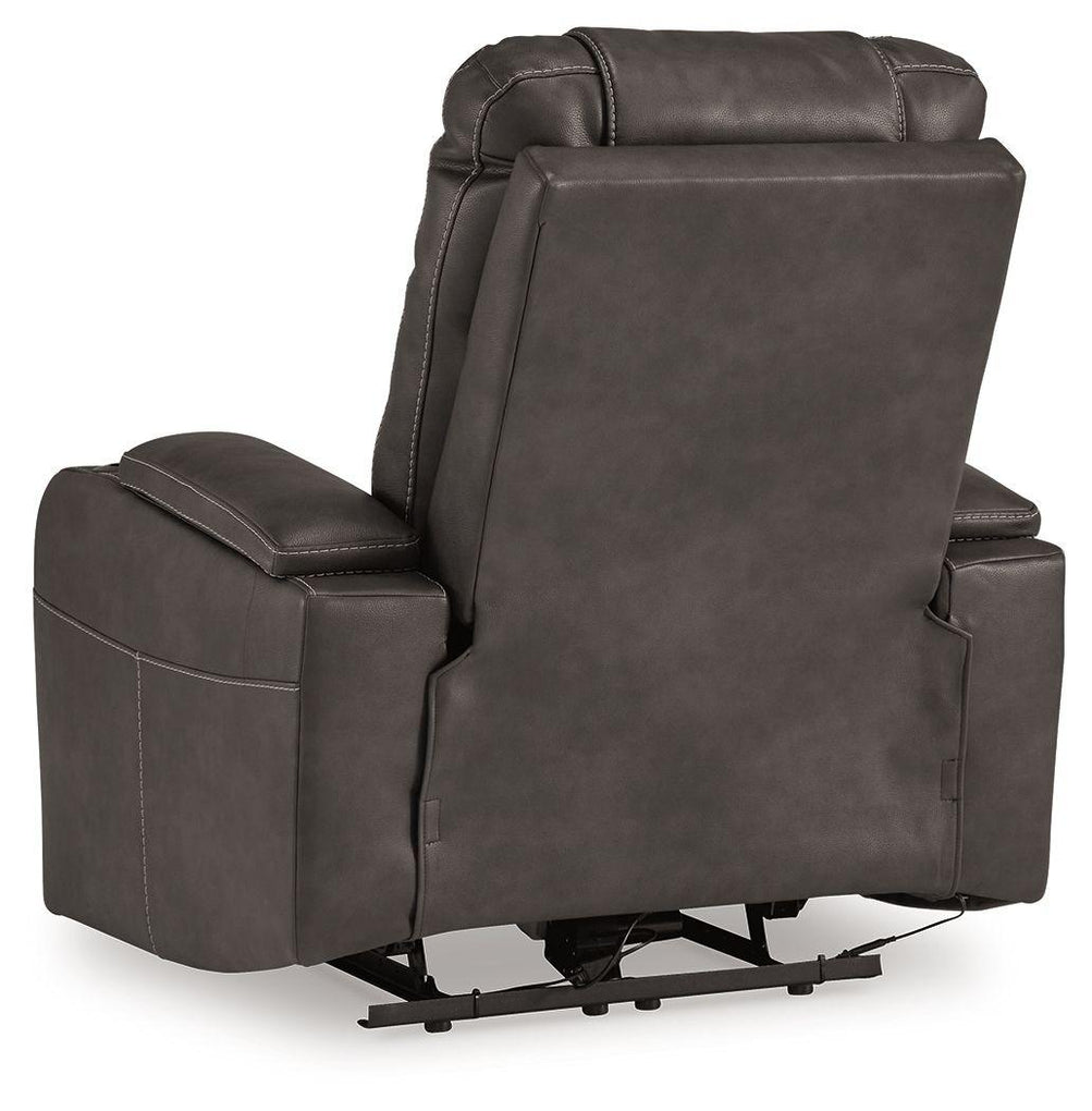 Signature Design by Ashley® - Feazada - Power Recliner With Adj Headrest - 5th Avenue Furniture