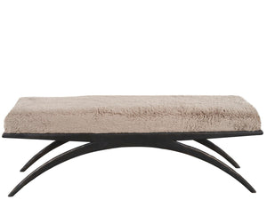 Universal Furniture - New Modern - Nola Bench - Gray - 5th Avenue Furniture