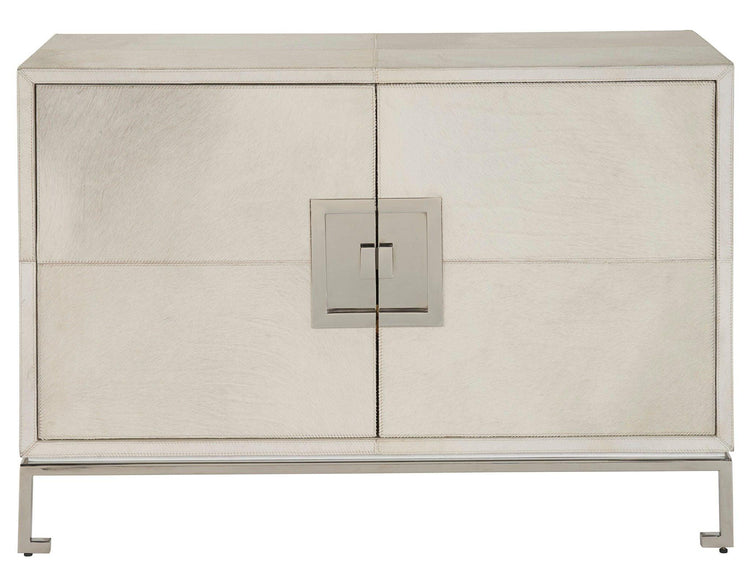 Universal Furniture - New Modern - Marigold Door Cabinet - White - 5th Avenue Furniture