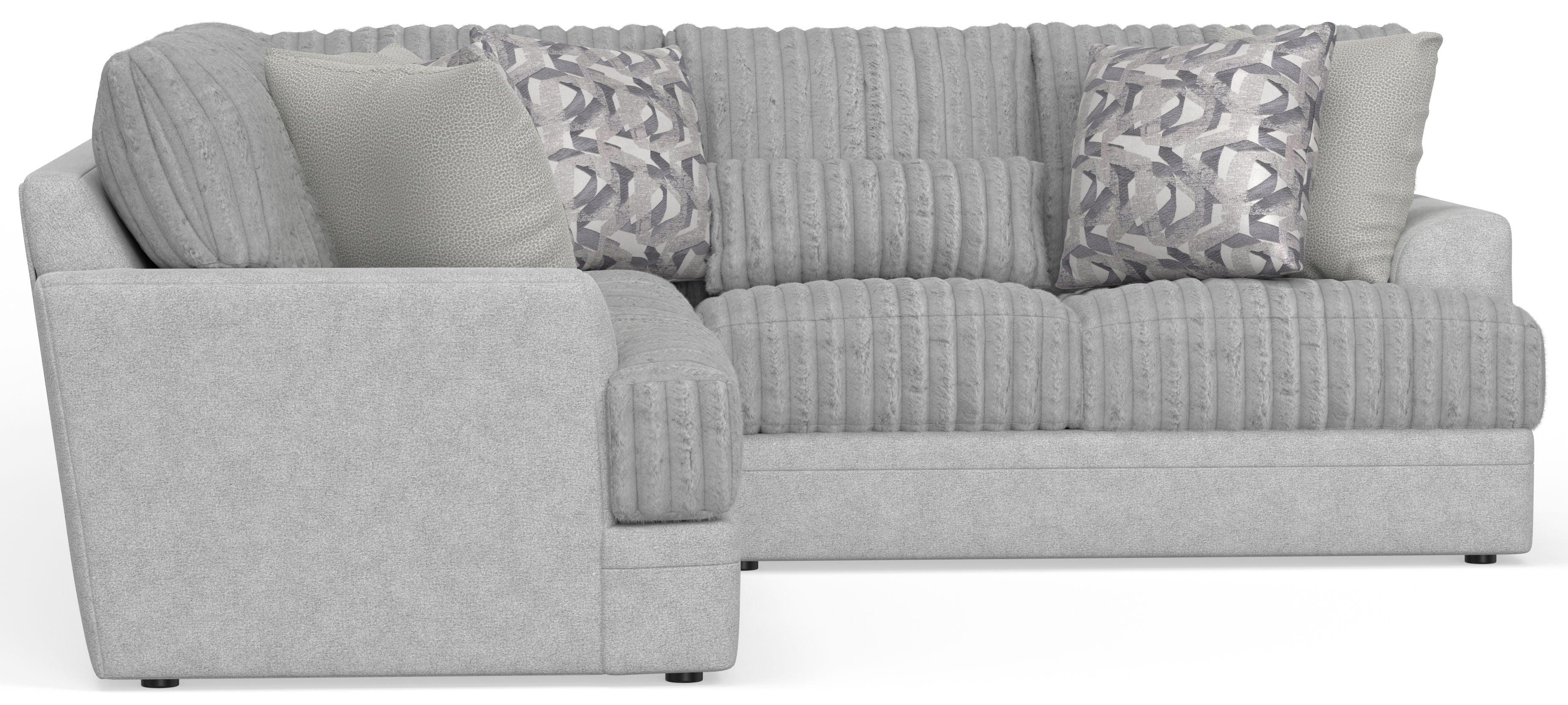 Jackson - Titan - Sectional With Comfort Coil Seating And Accent Pillows - 5th Avenue Furniture