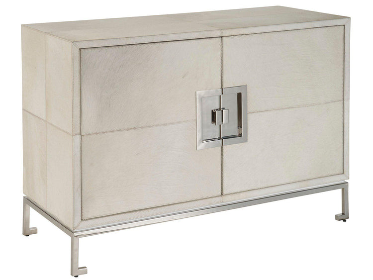 Universal Furniture - New Modern - Marigold Door Cabinet - White - 5th Avenue Furniture
