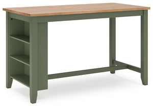 Signature Design by Ashley® - Gesthaven - Rectangular Dining Room Counter Table - 5th Avenue Furniture