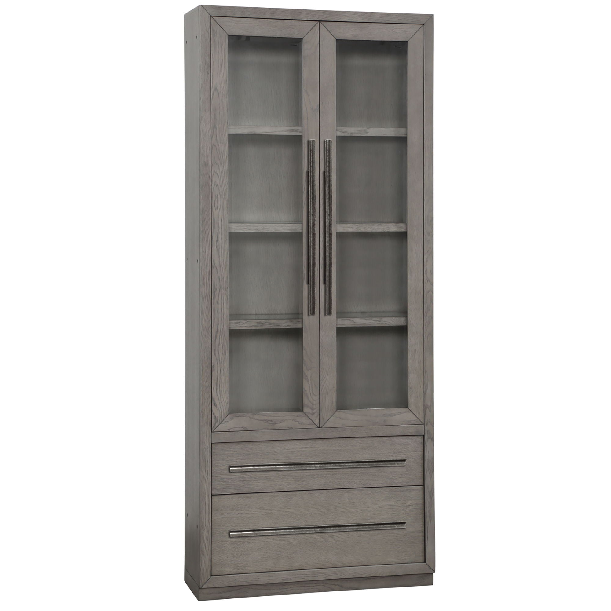 Pure Modern - Glass Door Cabinet - Moonstone